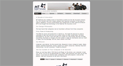 Desktop Screenshot of mtsoftware.com